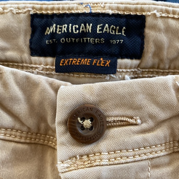 American eagle men’s extreme flex khakis size 28x32 - Picture 2 of 5
